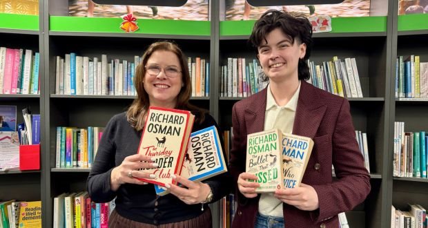Author Richard Osman dominates as top borrowed books in Staffordshire revealed